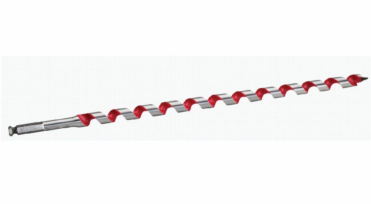 Milwaukee 3/4" x 18" High Speed Steel Ship Auger Drill Bit - 48-13-5750 - Replacement Parts & Accessories