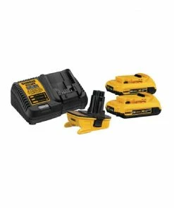 DeWalt 18V/20V MAX Battery Adapter Kit with Batteries and Charger - DCA2203C - Power Tool Accessories