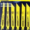 DeWalt 6 Piece Bi-Metal Reciprocating Saw Blade Set DW4856 - Replacement Parts & Accessories