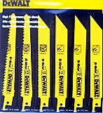 DeWalt 6 Piece Bi-Metal Reciprocating Saw Blade Set DW4856 - Replacement Parts & Accessories