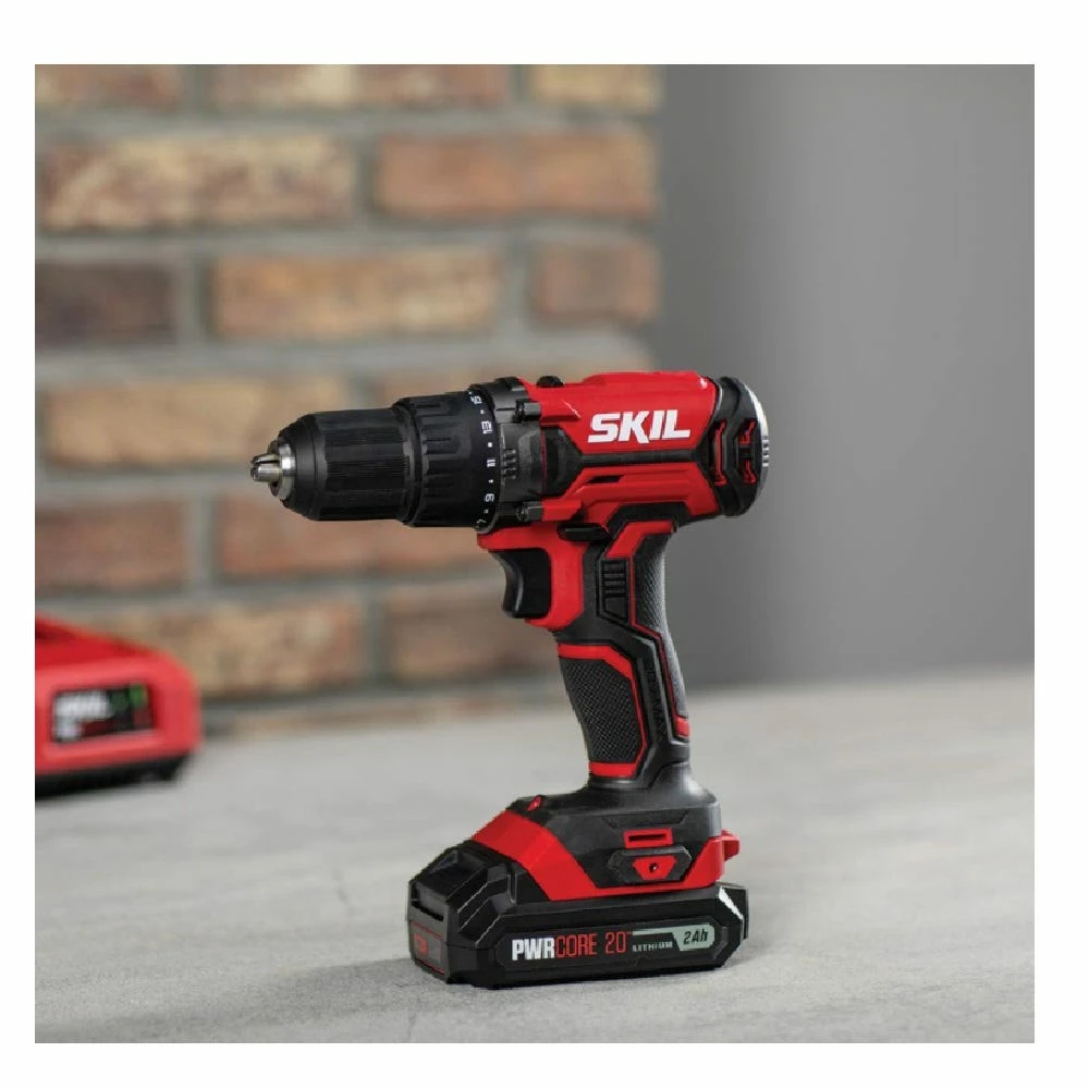 Skil PWRCORE 20-Volt Lithium-Ion Cordless 1/2" Drill Driver Kit - DL527502 - Drills & Drivers - Image 5