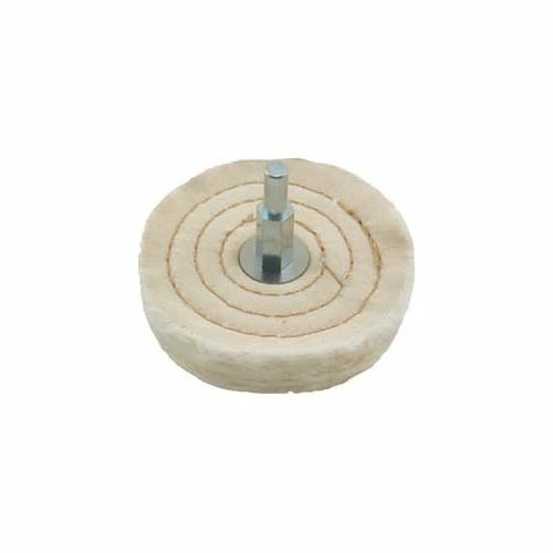 Forney Spiral Sewn Cotton Buffing Wheel 6 inch 72040 - Replacement Parts & Accessories