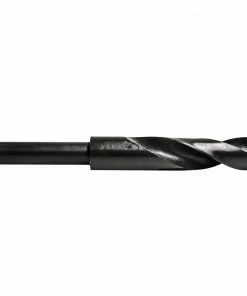 Century Drill & Tool Black Oxide S&D Drill 23/32" Shank 1/2" - 47346 - Power Tool Accessories