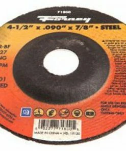 Forney Wheel Cutting and Notching 4 1/2 inch x .90 x 7/8 - Replacement Parts & Accessories