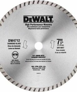 DeWalt Diamond Blade 4 1/2" Turbo Masonry DW4725 - Replacement Parts & Accessories
