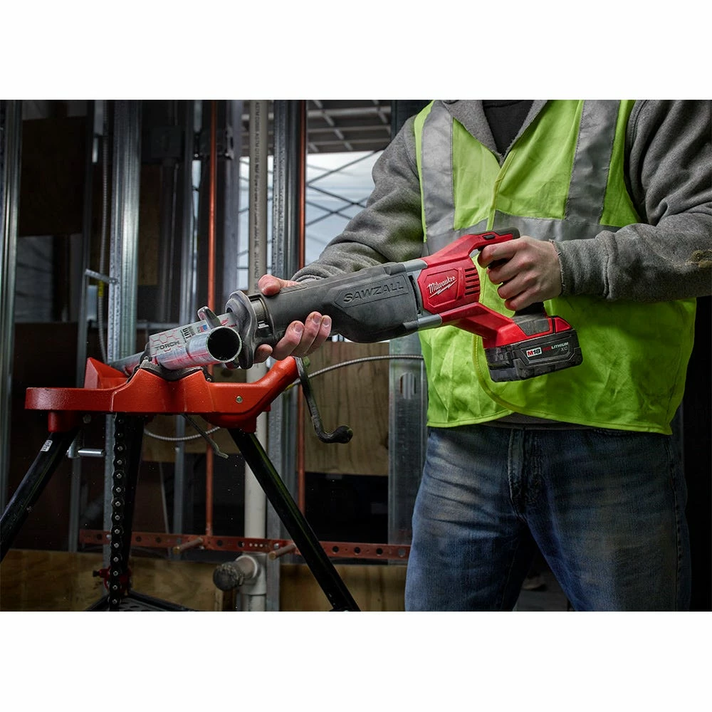Milwaukee M18 18-Volt Lithium-Ion Cordless Sawzall Reciprocating Saw, Tool Only - 2621-20 - Other - Image 2