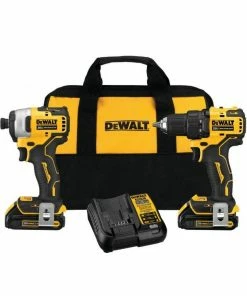 DeWalt Atomic 20V MAX* Brushless Cordless 2-Tool Combo Kit DCK278C2 - Combo Kits