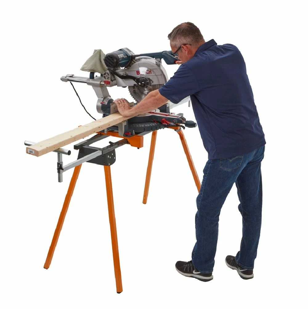 BORA 36" H Folding Miter Saw Stand with Quick Attach Mount PM-4000 - Miter Saws - Image 7