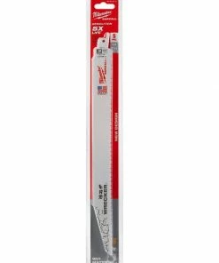 Milwaukee The Wrecker Multi-Material Sawzall Blade 12" 7/11TPI, 5 Pack - 48-00-5711 - Sawzall Blades