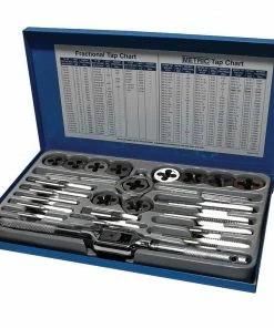 Century Drill & Tool 24 Piece Tap and Die Fractional Set - 98904 - Power Tool Accessories