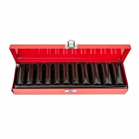 Mat Industries Air Tool Socket Set 1/2 inch Deep 024-0086CT - Sockets & Socket Sets